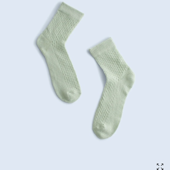 NWT Madewell Pointelle Ankle Socks - Picture 3 of 3